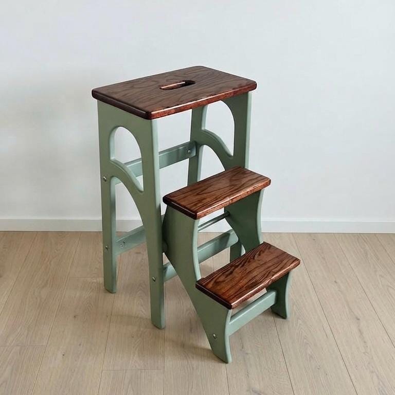 ヴィンテージ 木製スツール 背もたれ付き 木製の背もたれ付き椅子 - Etsy 日本