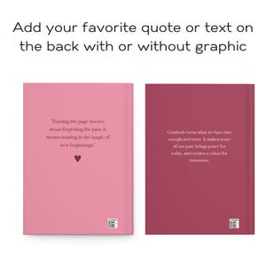 Personalized Gratitude Journal | Custom Name Journal | Daily Reflection ...