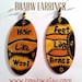 see more listings in the Hand Painted Earrings section