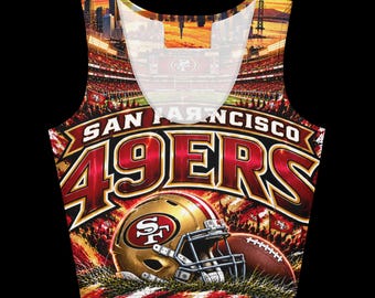 サンフランシスコ SF 49ers ナイナーズ クロップタンクトップ