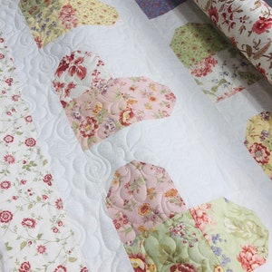Langarm Quilt Service, Twin size, Volumenvlies und Versand inklusive!