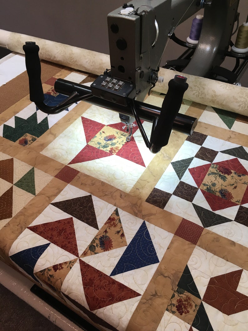 Longarm Quilting Service, Twin size, Batting and shipping included image 4