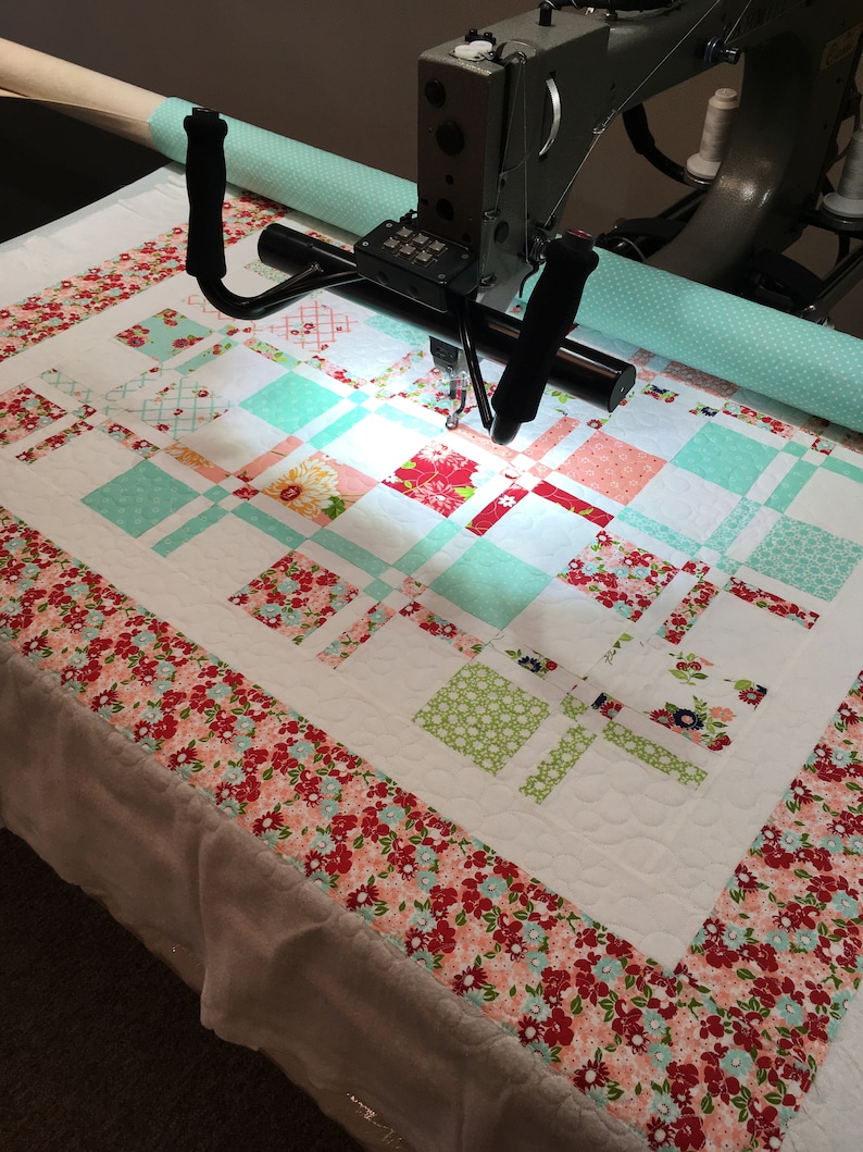 Longarm Quilting Service, Twin size, Batting and shipping included image 5