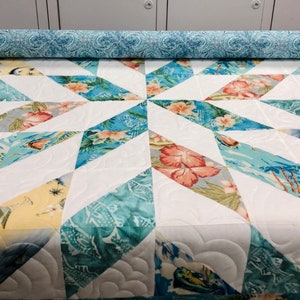 Longarm Quilting Service, Twin size, Batting and shipping included image 1