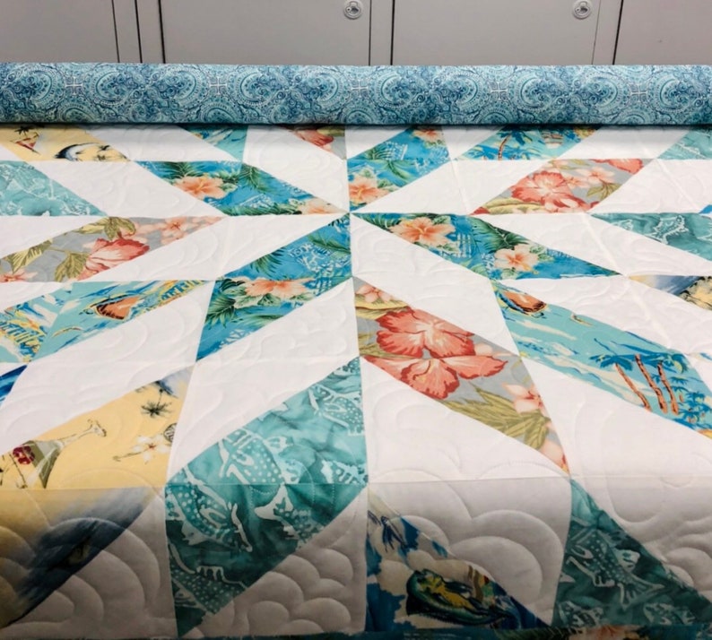 Longarm Quilting Service, Twin size, Batting and shipping included image 1