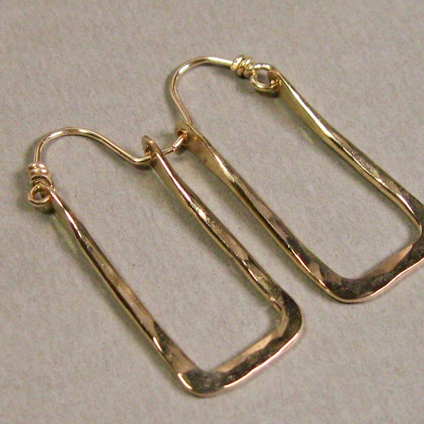 Geometric Hoops Etsy