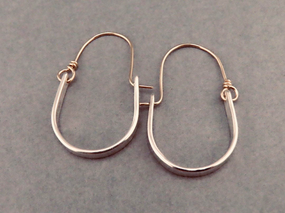 ORGANIC MIXED METAL HOOPS main image 1