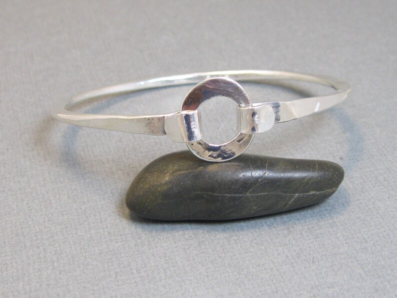 Asymmetrical Ring Closure Sterling Silver Handmade Artisan | Etsy