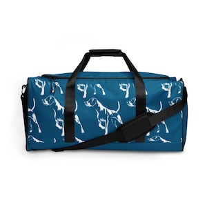 English Pointer, Duffel Bag, Upland Bird Dog, Hunter Bag, Storage Duffle Bag, Gift for Dad, Gift for Mom, Pheasant, Quail, Chukkar,