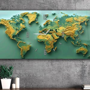 Bunte Abstrakte gehärtete Glas Kunst Extra Große Abstrakte Wandkunst UV Gedruckt Panorama Dekor Buntglas Fertig zum Aufhängen, Housewarming Geschenk