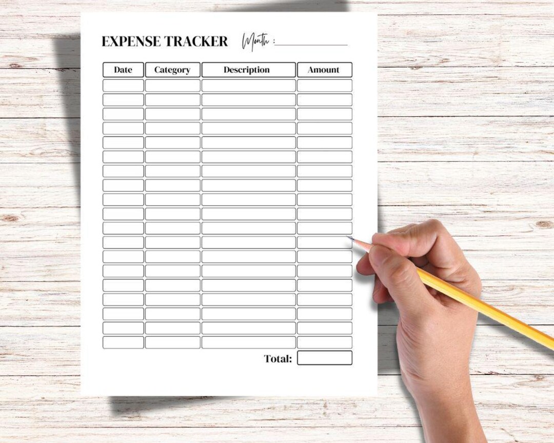 Income and Expense Tracker for Better Money Management - Bookkeeping ...