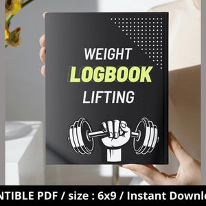 Weight Loss Journal Printable PDF, Fitness Planner, Weight Loss Tracker, Workout Planner, Workout Tracker, Record Sheet, Instant Download.