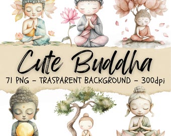 71 Buddha Clipart, Siddhartha, Yoga Japanese Artwork, Doll Png Kokeshi, Japanese Culture Art, Gift Idea Junk Journal Kit