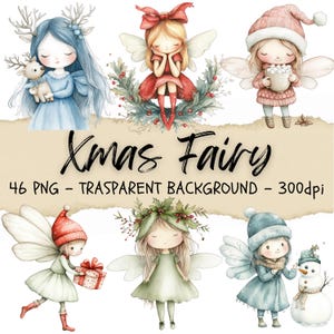 46 Hadas navideñas, País de las maravillas invernal, Luces de hadas, Clipart de Navidad, Fantasía Png, Clipart de invierno, Diario basura