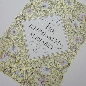 Beginners GUIDE To Alphabet ILLUMINATION and 148 Pages Templates ~ Royalty&#39;s Alphabet