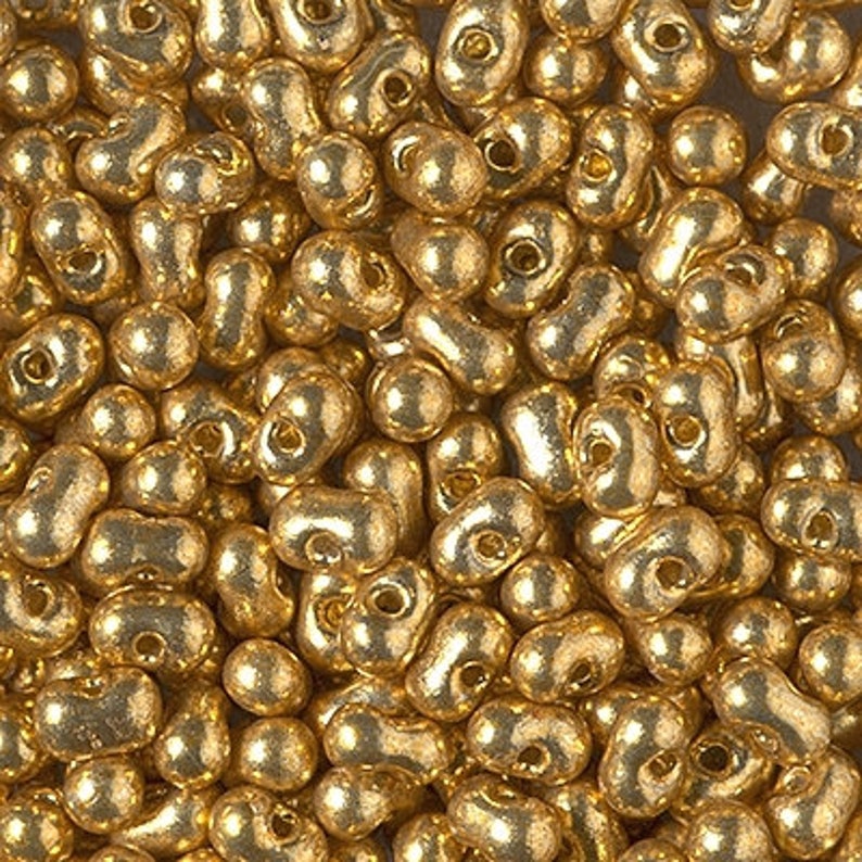 Color# BBL-4202 Duracoat Galvanized Gold 10 gram bag Miyuki LARGE Berry bead