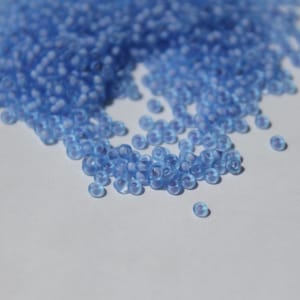 11/0 Pale Blue Lined Cornflower Miyuki seed beads 15gr. bag 11-1929