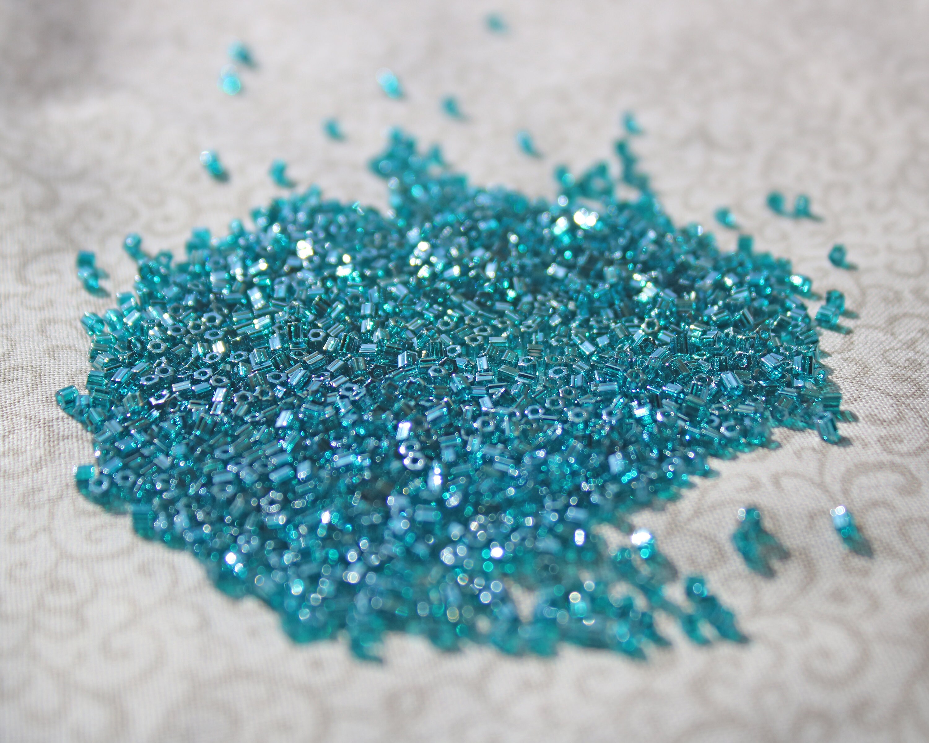 DB 264, Opaque Mallard Luster - Miyuki Delica Beads, Size 11, 5 grams -  Miyuki Delica & Seed Bead - Opaque Mediterranean Teal Luster