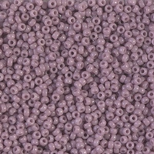 11/0 Op Mauve Miyuki seed bead, 15 gram bag, Color# 11-410