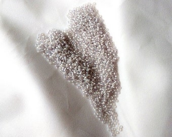15/0 Pale Violet Crystal Luster(like DB0080) Miyuki seed bead, 10 gram bag, Color# 15-2209