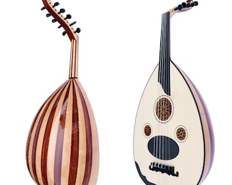Handgemachtes türkisches Oud-Saitenmusikinstrument mit Tonabnehmer AO-203