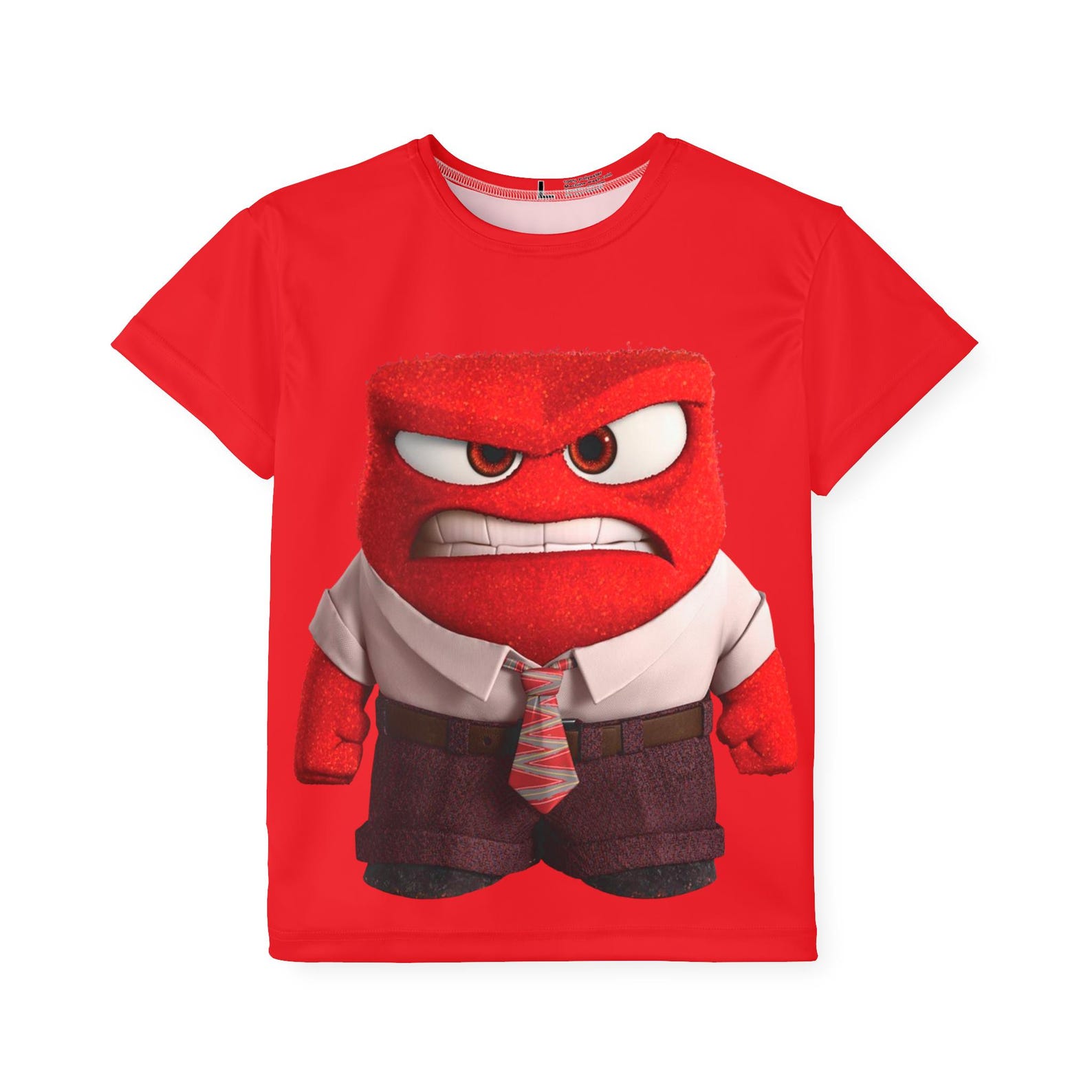 Inside Out Rabia INSIDE OUT 2 - Rabbia - Anger - Kids Sports Jersey (AOP) - Etsy