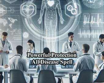 Powerful Protection from All Disease Spell, Strongest Health Protection SpellProtective Barrier Guarding Your Physical and Mental Well-Being