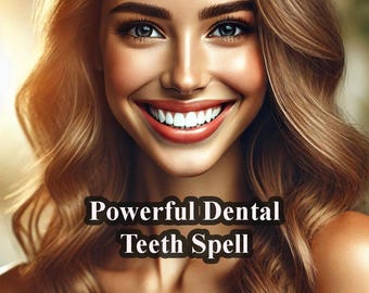 Stärkster Zahnreinigungszauber, kraftvoller Teeth Fix-Zauber, voll gesunder Teeth-Zauber, Teeth-Zauber, weiße Zähne