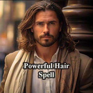 Powerful Hair Spell, No White Hair, Strong Healthy Natural Thick Hair With Perfect Hairline,  Not a Single White Hair in a Life Time Spell