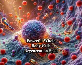 Powerful Whole Body Cells Regeneration Spell, Strongest Cell Regeneration, Ultimate Healing Spell