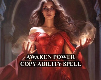 Awaken Power Copy Ability Spell, Unlock Your Inner Power – Copy Any Ability with This Powerful Spell