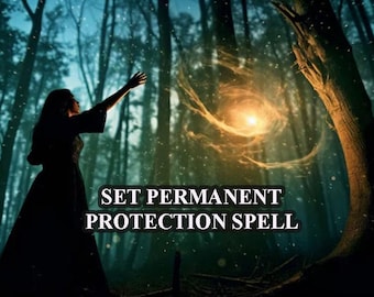 Poderoso Conjunto de Feitiços de Proteção Permanente – Escudo Supremo Contra Negatividade, Mal e Dano, Kit de Rituais de Proteção de Magia Branca