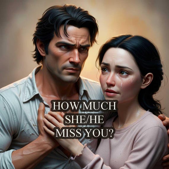 How Much He Miss Me, How Much She Miss Me, Does He/She Miss Me, How Much They miss You,  Love Reading, Pendulum Reading, Psychic Reading