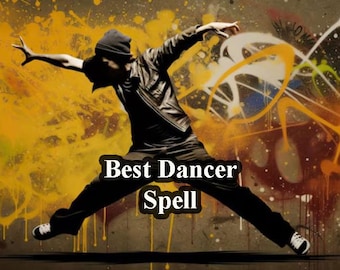 Best Dancer Spell, Become the World's Best Dancer, Mesmerize and Captivate with Your Moves, Spell to Leave People in Awe
