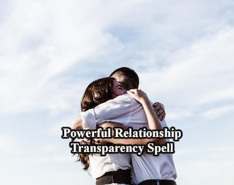 Poderoso hechizo para la transparencia en las relaciones: invita a la claridad y la honestidad en tu relación, fortalece la comunicación y la confianza