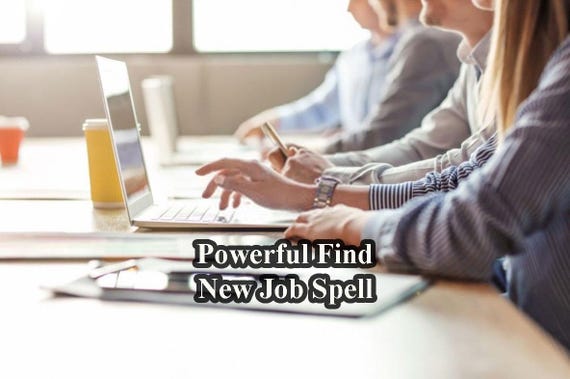 Powerful New Job Spell, Attract Ideal Job Opportunities, Align Your Skills, Open Doors to a Better Career Path
