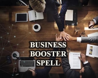 Powerful Business Booster Spell, Boost Success & Growth in Your Business, Increase Profits, Attract Opportunities