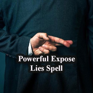 Powerful Expose Lies Spell – Unveil the Truth, Unmask Deception, and Shatter Illusions, No More Lies or Secrets