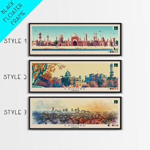 Lahore Travel Canvas Print - Cultural Wall Decor for Vacation Homes image 2