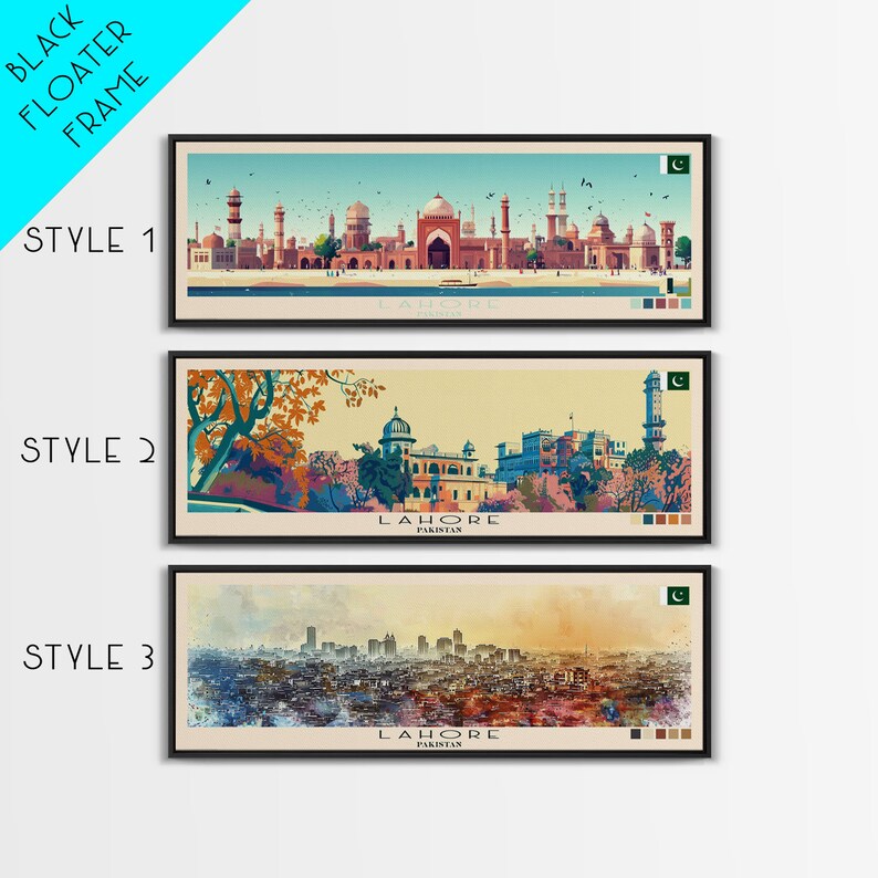 Lahore Travel Canvas Print - Cultural Wall Decor for Vacation Homes image 2