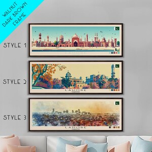 Lahore Travel Canvas Print - Cultural Wall Decor for Vacation Homes image 8