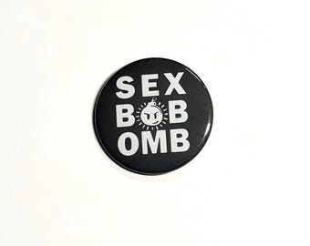 Sex Bob-Omb Pin: Scott Pilgrim vs The World, Large Button