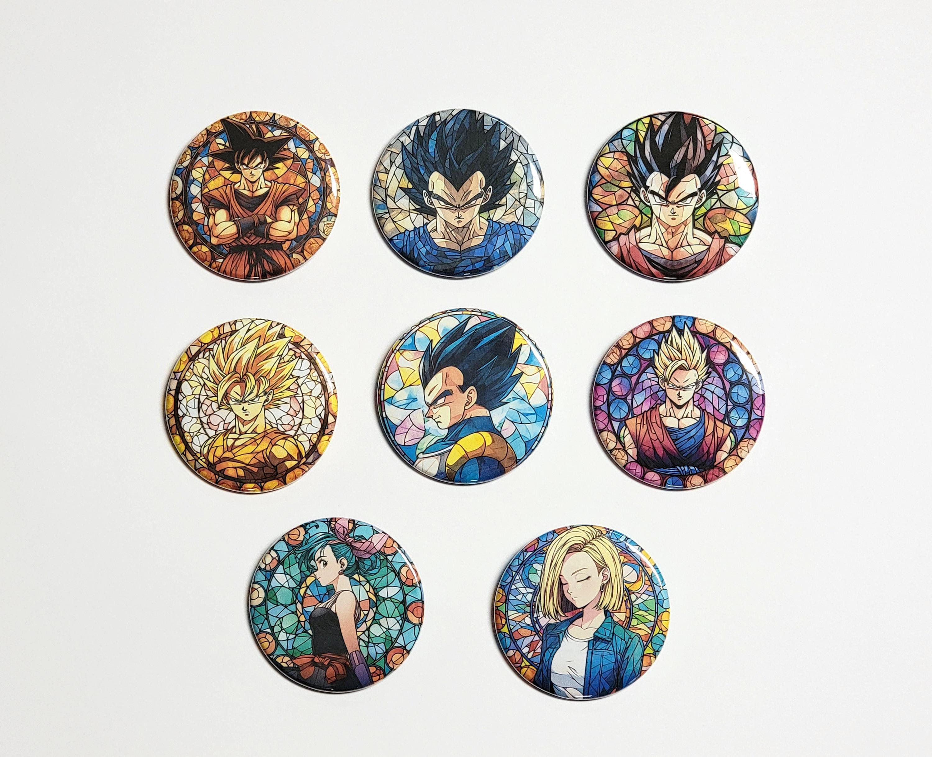 ピンズ・ピンバッジ・缶バッジ DragonBall Z Character Pin Badge Dragon Ball Z Logo & 4 Star Dragon Ball Metal Enamel Set of