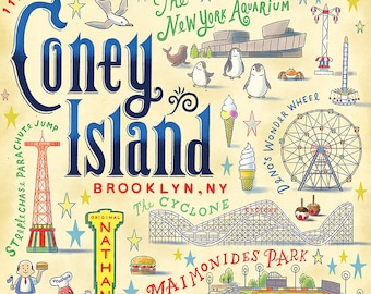 Coney Island Poster