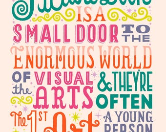 Tomie dePaola Quote Illustration