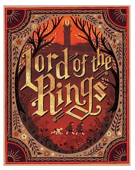 Lord of the Rings art print