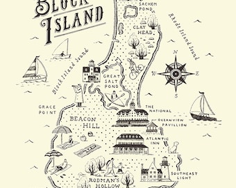 Block Island Map