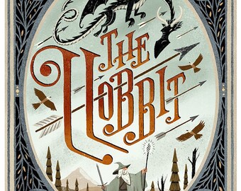 Der Hobbit Kunstdruck