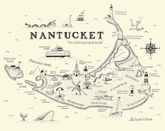 Nantucket Map