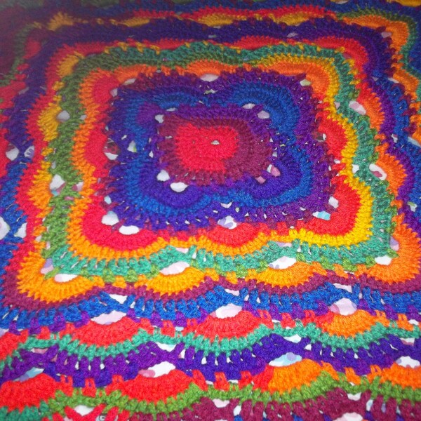 Bacteria Virus Print Pattern Hooded Blanket